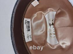 Resistol Western Cowboy Hat 4x Beaver long oval Silver Belly Size 6 7/8