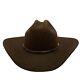 Resistol Western Cowboy Hat Colton Xxxx Beaver Chocolate Suede Eight Size 7 1/8