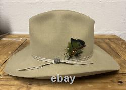 Resistol XXX Beaver Self Conforming Cowboy Hat 7 1/4 W221 The Futurity Vintage