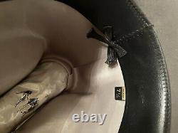 Resistor Grey Size 7 1/8 Made In Texas USA 4X Beaver Self-Conforming Western Hat