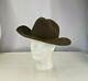 Retro Resistol Brown Cowboy Hat Size 7 Xxx Beaver Western Cap Self Conforming