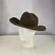 Retro Resistol Brown Cowboy Hat Size 7 Xxx Beaver Western Cap Self Conforming