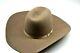 Rodeo King 7x Beaver Pecan Felt Size 6 7/8 Cowboy Hat Usa Made $205