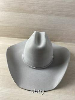 Rodeo King ALBOUM 7X Silver Belly Beaver Cowboy Hat Mens Size 7