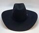 Rodeo King Rodeo 5x Beaver Felt Cowboy Hat Black Size 6 3/4