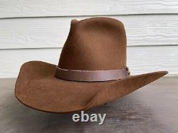 Rugged Gus Vintage Antique Bailey Old West Cowboy Hat 7 1/8 Western John Wayne