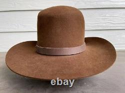 Rugged Gus Vintage Antique Bailey Old West Cowboy Hat 7 1/8 Western John Wayne