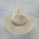 Serratelli 10x Beaver Felt Cowboy Hat Western Wear 4 Brim Buckskin Size 6 7/8