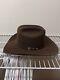 Serratelli 5x Amapola Chocolate Western Cowboy Hat Size 7 3/8 Lightly Worn