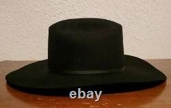 SERRATELLI GUNSLINGER El Paso, Texas 4X Beaver Country Western Cowboy Hat Size 7
