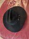 Serratelli Hat Company Xxxxxx Beaver -long Oval-size 7 Black Cowboy Hat