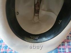 STETSON 10X Beaver Vintage Biege Classic Rancher Style Western Hat Size 6 7/8-7