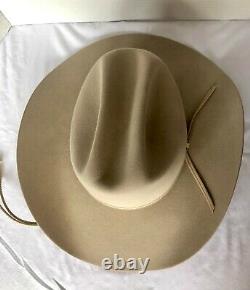 STETSON 4 Brim RANCH TAN Cowboy Hat SF0575D440. CWBM Size 7 3/8 R NEW with Tag