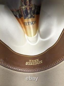 STETSON 4X Skyline SILVERBELLY Cowboy Hat Size 7 1/2 BRAND NEW