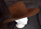 Stetson Brown 7 1/8 Fur Felted 4x Beaver Cowboy Hat Western