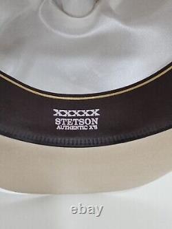 STETSON Men's 5X Ranch Tan Cowboy Hat 7? Large, NEW