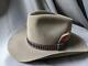 Stetson Cowboy Hat Beaver 3x Tan Khaki 7-1/8 Western Brown Fur Felt