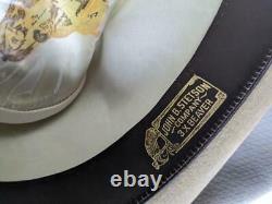 STETSON cowboy hat BEAVER 3X tan khaki 7-1/8 western brown FUR FELT