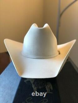 Sean Ryon Western Cowboy Hat 100X Beaver Fur Ivory/Cream Size 6 7/8