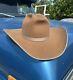 Serratelli 6x Felt Cowboy Hat Cattleman Mule Kick Desert Size 7 1/4 Long Oval