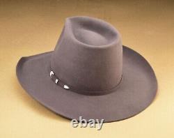 Serratelli 8X Beaver Felt Western Cowboy Hat-Size 7 Long Oval with 4 1/2 Brim