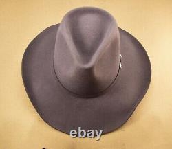 Serratelli 8X Beaver Felt Western Cowboy Hat-Size 7 Long Oval with 4 1/2 Brim