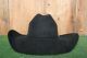Serratelli'boss' Black 10x Beaver Felt Long Oval 4.5 Brim Cowboy Hat Sz. 6 7/8