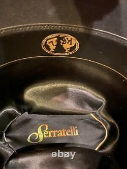 Serratelli Cody 4X Beaver Black Hat Size 7 1/4, Amazing Condition