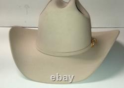 Serratelli Entre 3 beaver cowboy hat with hard plastic case