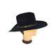 Serratelli Hat Co. 5x Beaver Black Cowboy Hats Size 7 1/8 Sterling Hat Band