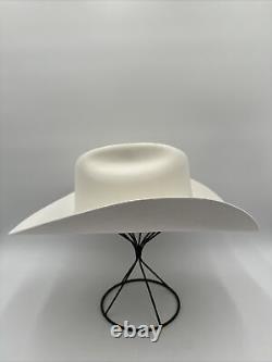 Serratelli Palo Alto 6X Felt Cowboy Hat Color White Size 7 5/8
