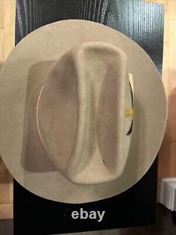 Sheplers By Stetson Felt Cowboy Hat Sz 7 1/4 post-buyout hatco