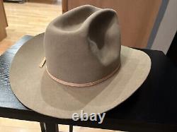 Sheplers By Stetson Felt Cowboy Hat Sz 7 1/4 post-buyout hatco