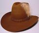 Size 7 56 Old Vintage Stetson Cowboy Hat Rancher 4x Beaver Fur Felt Hat Made Usa