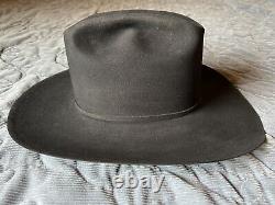Size 7 Bailey 20X Black Magic cowboy hat Withcase Fur/Beaver Felt