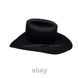 Stetson 15X Beaver Rancher Black Cowboy Western Hat- Size 7 1/8- No Box- READ