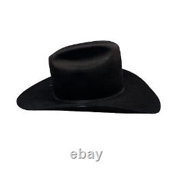 Stetson 15X Beaver Rancher Black Cowboy Western Hat- Size 7 1/8- No Box- READ