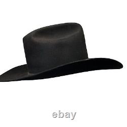 Stetson 15X Beaver Rancher Black Cowboy Western Hat- Size 7 1/8- No Box- READ