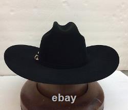 Stetson 200X La Corona Black Felt Hat With Free Hat Brush