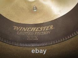 Stetson 3X Beaver Limited Edition Winchester Cowboy Hat 7 1/4, Used