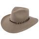 Stetson 4x 100% Buffalo Felt Drifter Pinch Front Crown Cowboy Hat 3 3/4 Brim