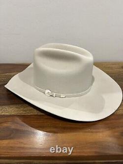 Stetson 4X 61 Silverbelly Cowboy Hat Size 7 In Original Box 56cm 4 Brim