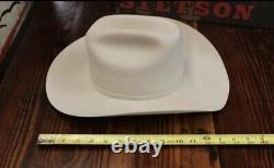 Stetson 4X 61 Silverbelly Cowboy Hat Size 7 In Original Box 56cm 4 Brim