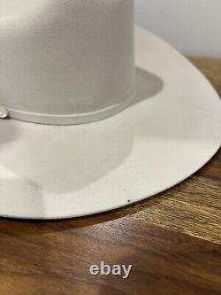 Stetson 4X 61 Silverbelly Cowboy Hat Size 7 In Original Box 56cm 4 Brim