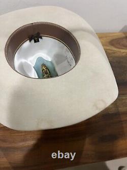 Stetson 4X 61 Silverbelly Cowboy Hat Size 7 In Original Box 56cm 4 Brim