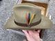 Stetson 4x Beaver Beige Sand Cowboy Hat Size 7 1/4 With Original Box