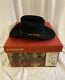 Stetson 4x Beaver Black Cowboy Hat Sf04420740 Grant Size 7 1/4 With Box New