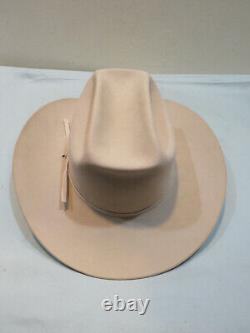 Stetson 4X Beaver Cowboy Hat Size 7 1/4 withBox (taped up), Appears Barely Worn