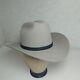 Stetson 4x Beaver Rancher Cowboy Hat Gray Sand Pebble Size 6 7/8 With Box