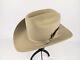 Stetson 4x Beaver Tan Western Cowboy Hat Size 6-3/4 Feathers Jbs Branding Charm
